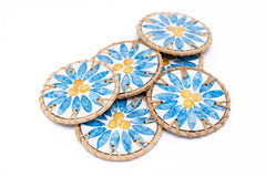 Rattan Coasters No Holder Model C