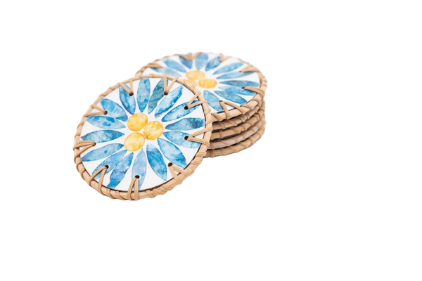 Rattan Coasters No Holder Model A