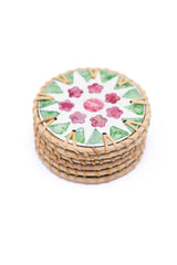 Rattan Coasters No Holder Model B