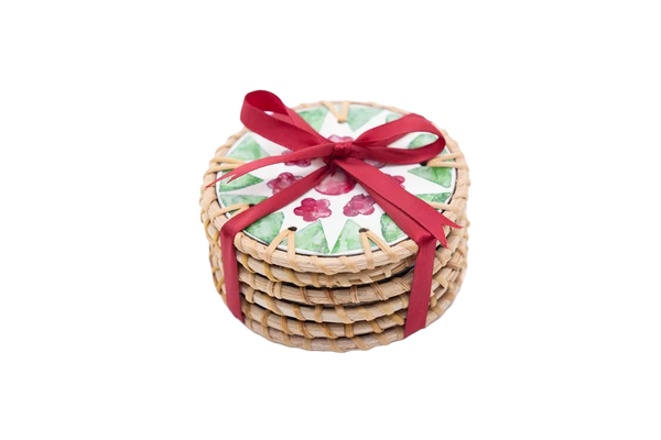 Rattan Coasters No Holder Model B